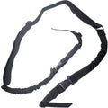 Two Point Bungee Sling – Adjustable Airsoft Rifle Sling (Black) - Airsoft Assault